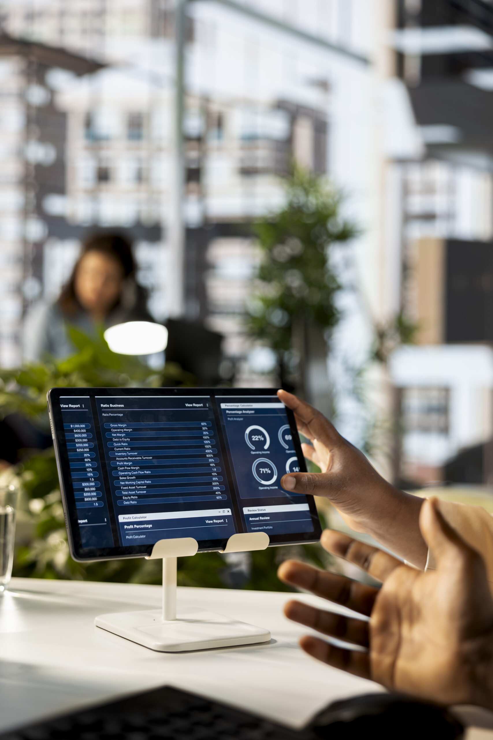 African American Company Employees Handling Financial Planning Scaled